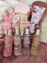 Perfume Victoria Secret_ LA CREME Minyak Wangi Perempuan 250ml Body Mist Lotion Fragrance Mist Murah Borang
