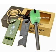 PA032 Magnesium Flint Fire Starter Kit Luminous Fire Starter
