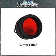 Nitecore 32mm Red Filter NFR32