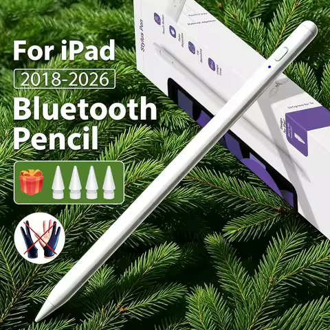 Stylus Pen with Palm Rejection for Apple iPad11th A16 2025 Pro M4 Air M2 Mini 7 6 10th 9th 8th Touch