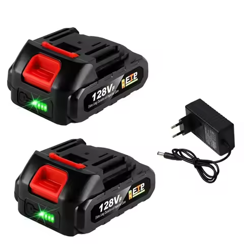 128VF/388VF/928VF High Capacity Rechargeable Li Ion Battery with LED Indicator for Makita Cordless E