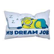 Sarung Bantal Tidur Anak (Sarung) Motif Kartun Ukuran 45x35 cm Motif Minions by.Shafiyyah sarban