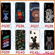 Samsung A8 star/ A9 star case printed with net colors and bears in many beautiful designs
