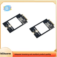 [bilituerm]2PCS M2 B KEY to TYPE-C Adapter Board M.2 B-Key WWAN 4G Network Card to TYPE-C Interface 