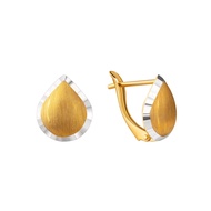 Citigems 916 Gold Geometry Earrings