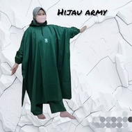 JAS HUJAN PONCO LENGAN DAN CELANA Raincoat Mantel Jumbo Kelelawar Pria Wanita