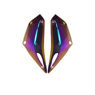 EPIC | Titanium-Plated Headlight Guard Patch Lamp Shell With Female Buckle Suitable For Cygnus Sixth