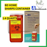 BD Home Sharps Container 1.4 Quarts