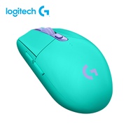 logitech羅技G304無線電競滑鼠/ 綠