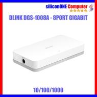 DLINK DGS-1008A 8PORT 10/100/1000 Mbps Unmanaged Switch Gigabit