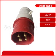 16A 4PIN  INDUSTRIAL  PLUG(1604P)