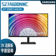 SAMSUNG 三星 S27A600NWC 2K窄邊美型螢幕 (27吋/2K/HDMI/HDR/IPS)