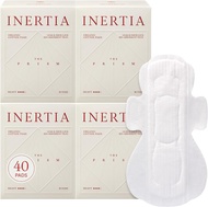 Truly Organic INERTIA Pads - The Prism with Wings for Women Heavy Absorbency - The Best Absorbency N