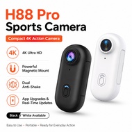 4K Wi-Fi Vlog Action Camera H88 Pro Magnetic Thumb Action Camera/Portable Waterproof and Shockproof 