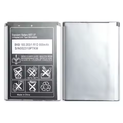 BST-37 Mobile Battery For Sony Ericsson K750 D750i K758C S600C V600 V600i W550C W550I W600 W600c W70