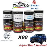 PROTON X90 Original Touch Up Paint - EZY Touch Up Combo Set- Touch Up Paint- Scratch - Calar Kereta