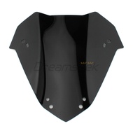 Black Windshield Guard for Yamaha XMAX 300 XMAX300 2023 2024 Motorcycle Windscreen Wind Deflector Fairing Flyscreen Visor ABS Plastic
