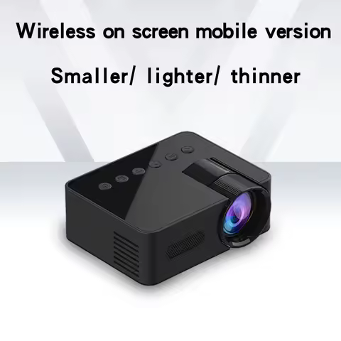 YT100 household lightweight portable projector, small portable dormitory student film and television