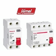 HIMEL 2 POLE RCCB SINGLE PHASE 2P ELCB 2P RCCB 25A 40A 63A 100A circuit breaker