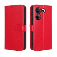 For Tecno Camon 20 Pro 5G CK8n Case Flip Wallet PU Leather Cellphone Cover Tecno Camon 20Pro 4G CK7n