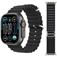 SMART WATCH T10 ULTRA 2 BIG 2.20INCH with Black Strap