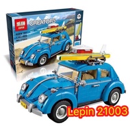 Lepin 21003 Volkswagen Beetle Creator Music Spell Music Vw Beetle Car 1193pcs