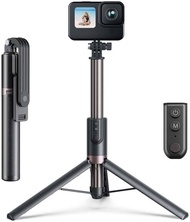 Tele็ดควบคุมรีโมทบลูทูธไร้สาย40เมตรสำหรับ Insta360 X3/หนึ่ง X2 /R/r/dji OSMO ACTION 4 3 /Gopro Hero 11 10 9 8 Max Vlog Selfie ขาตั้งสำหรับ IPhone 14 Samsung HUAWEI