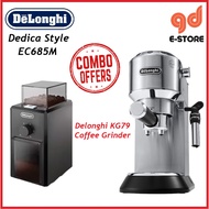 Delonghi EC685 Dedica Pump Espresso EC685M Coffee Machine