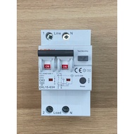 (Type AC) RCBO ETEK anti-shock + overload EKL15-63H RCBO 10KA 1P+N 32A , 40A, 63A 30mA