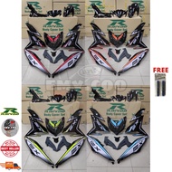 RAPIDO COVERSET ORIGINAL Y15ZR V1 V2 EXCITER RC150 (38) BLACK/BLUE/ORANGE/YELLOW