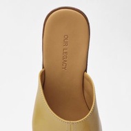 Our Legacy "Tahini Yellow Sandals"
