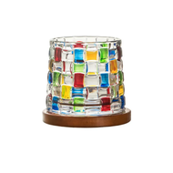 ◐ABSOLUTE◐ Drinkware With Base Spinning Whiskey Glass Rotating Thickened Brandy Glass Clear Wine Cup