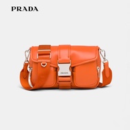 普拉达（PRADA）女士单肩包 软羊革 京东限定款 1BD295-2ATN-F0S73-V-NFO木瓜色