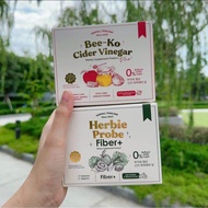 Bee-ko cider+herbie probefiberบีโก้แอปเปิ้ลไซเดอร์+ไฟเบอร์ครบเซทแบบแพคคุ่หุ่นสวยไปกับเรา(1 คู่)
