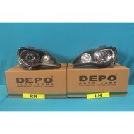 DEPO TAIWAN PROTON GEN 2 GEN2 PERSONA ELEGANCE 2009 YEAR FRONT DEPAN HEAD LAMP HEAD LIGHT DEPAN LAMP