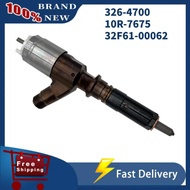 10R 7675 326-4700 Diesel Fuel Injector Nozzle for Caterpillar C6 C6.4 Engine CAT 320D Excavator
