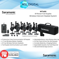 Saramonic WiTalk9 WT2S / WT3S / WT5S / WT9S Wireless Intercom Headset System (500 Meter Range)
