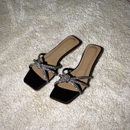 Ysstava - ELLA - Sparkly sandals รองเท้าแตะเพชร