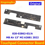Tested A2681 Touchpad Keyboard Connection Board 820-02862-03 for Macbook Air 13" M2 Trackpad Connect