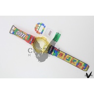 (Vcustom) DW6900 CUSTOM PRINTING " LEGO " BAND AND BEZEL STRAP