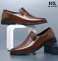 Giày tây nam trung niên - hàng cao cấp chính hãng HK.STORE - da đẹp mềm mịn đế kêp cao cấp sang xị m