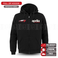 Zip Hoodie Sulam Aprilia AF1 Racing Team RSV4 Performance Turbo Casual Riding Superbike Bikes Extrem