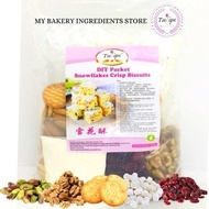 MY BAKERY INGREDIENTS | DIY Packet Snowflakes Crisp Biscuits | Biscuit | Tulips | (500G)