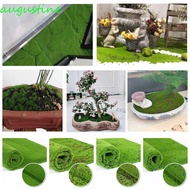 AUGUSTINE Fake Moss Grass Turf, DIY Durable Artificial Moss Carpet, Outdoor Grass Mat Lifelike No Wa