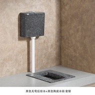 Black Red Ceramic Squat Toilet Home Bathroom Toilet Squat Pit Anti-smell Toilet Bowl Squat Toilet Wa