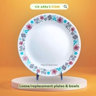 Corelle Nordic Blooms Loose Replacement Plate Bowl (Sold Individually)