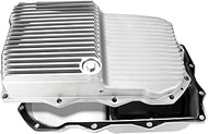 PPE Heavy Duty Cast Aluminum Transmission Oil Pan Compatible with Dodge Charger Challenger Ram 1500 