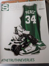 體育潮流雜誌 籃球運動書籍 明星書册 Sole 履程  介紹 美國球星 勒邦占士 保羅皮亞斯 利拿德 高比拜仁 耐克波鞋 愛廸達簽名球鞋 usa NBA basketball Nike adidas 