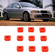 Yosoo Health Gear 10PCS Interior Dash Trim Clips Grommets Red Dashboard Retainer Replacement for 323