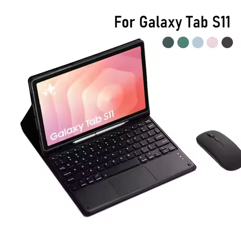 Detachable Keyboard Case For Samsung Galaxy Tab S11 11inch 2025,Smart Folio Keyboard Cover For Samsu